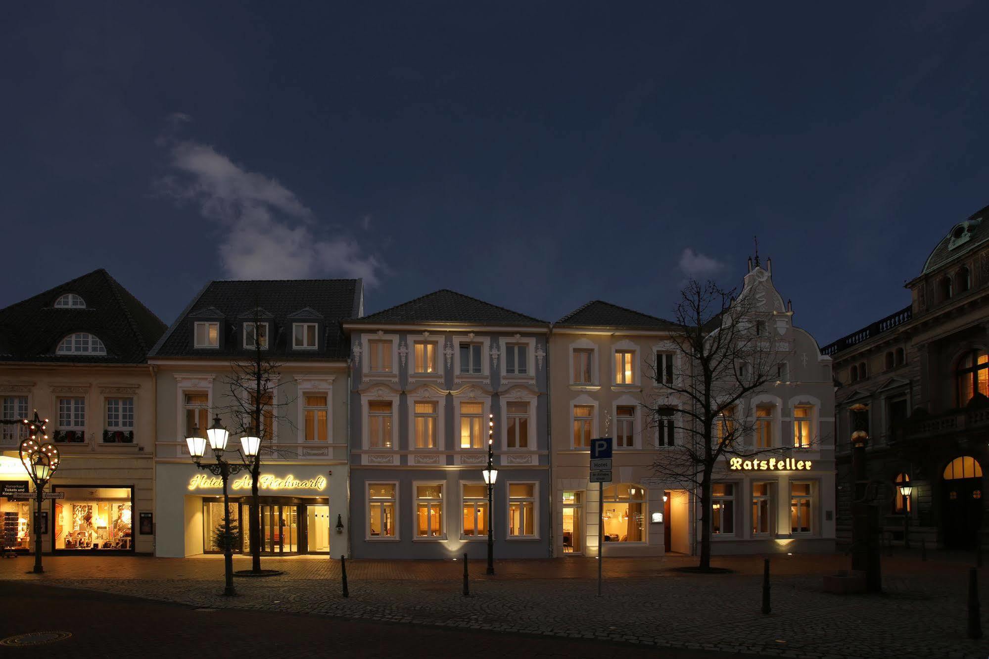 Hotel Am Fischmarkt Rheinberg Extérieur photo